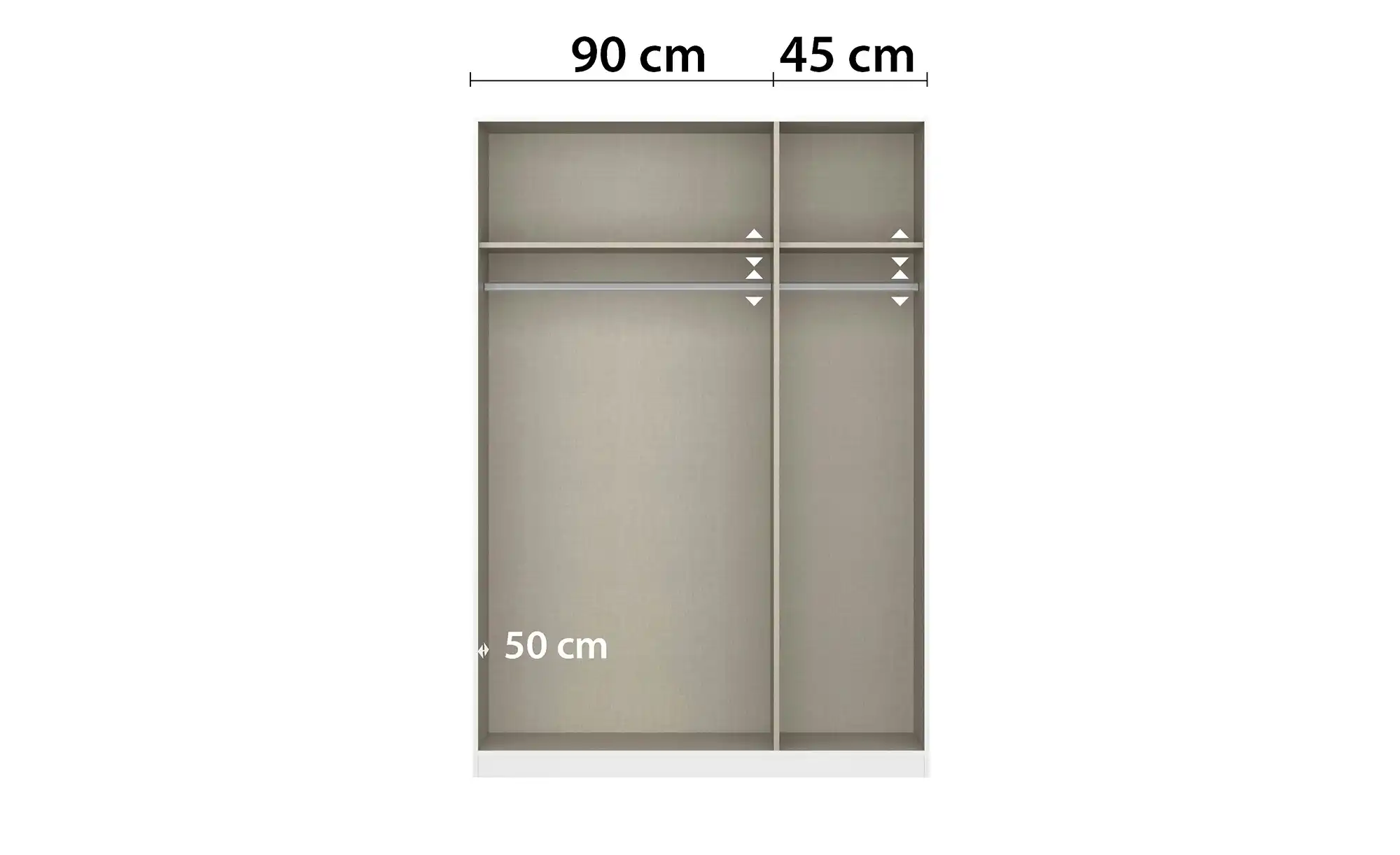Drehtürenschrank Piove