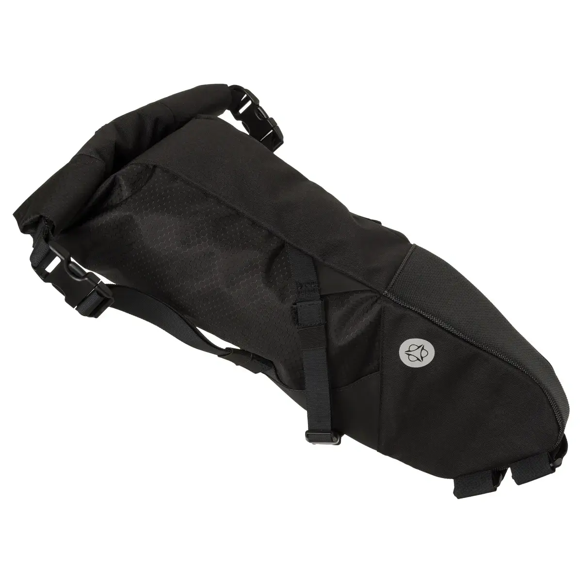 AGU Venture 10L Zadeltas Zwart/Zilver