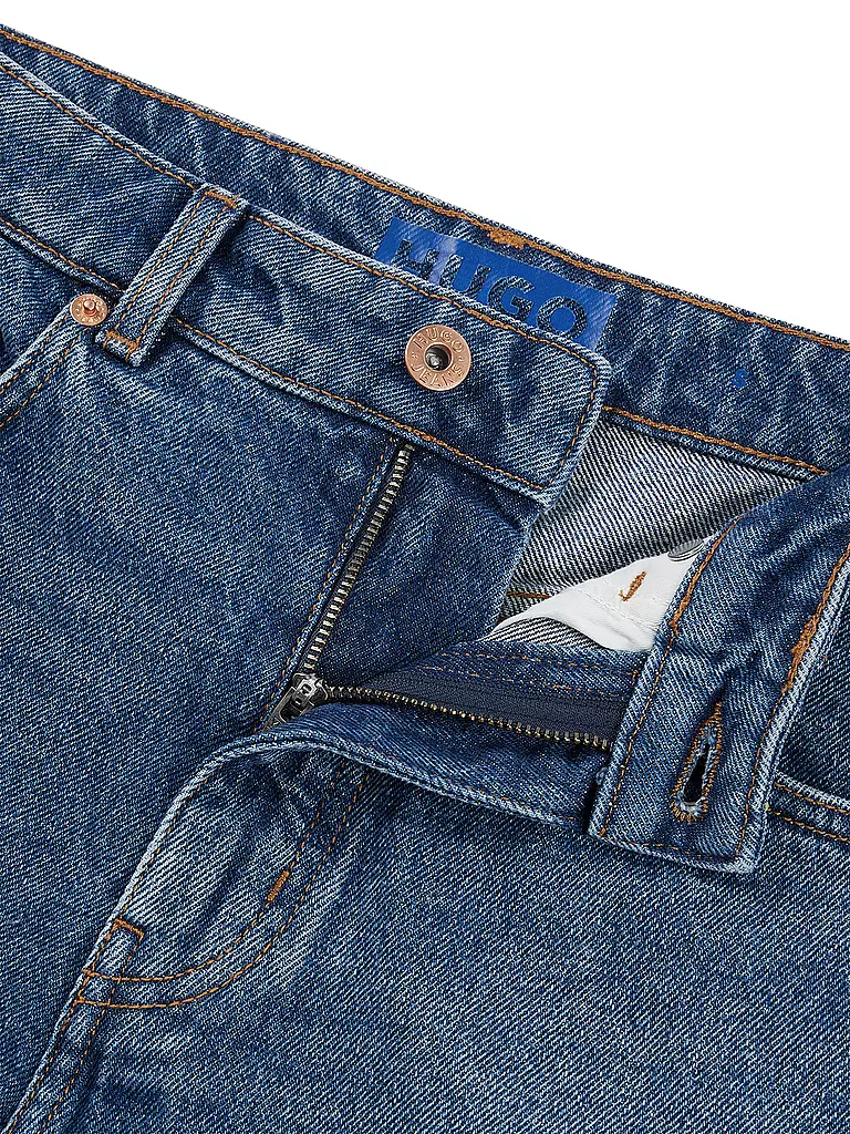 HUGO Jeansshorts GALARA blau