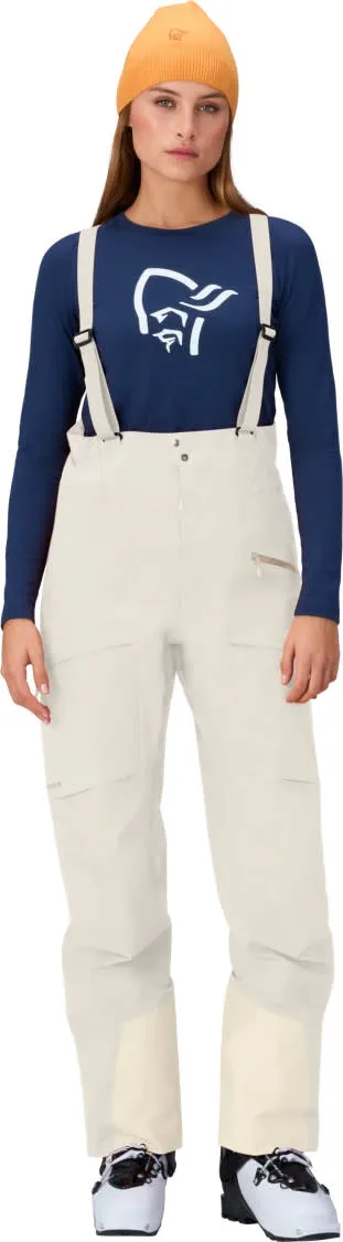 Norrøna Møre Gore-Tex Salopette W'S Oatmeal