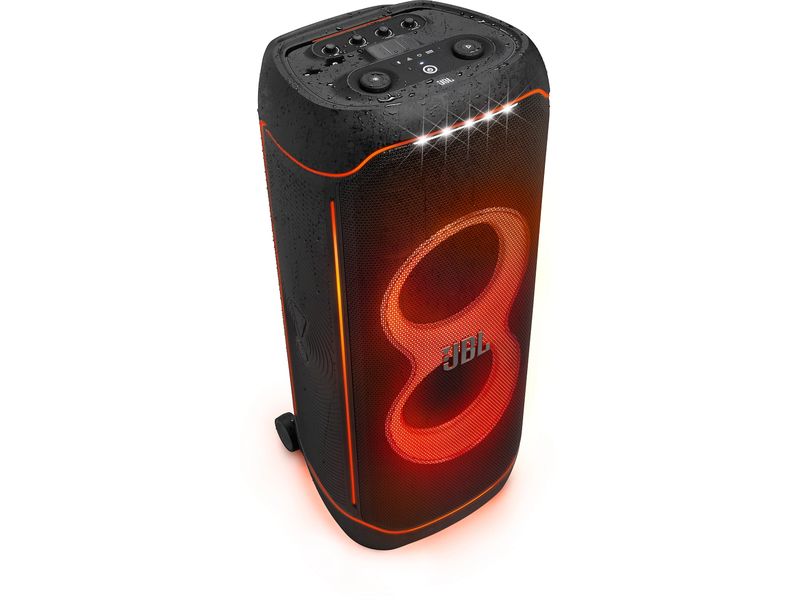 JBL Bluetooth Speaker PartyBox Ultimate Schwarz Fulminanter Partylautsprecher mit druckvollem Sound und multidimensionaler Lichtshow