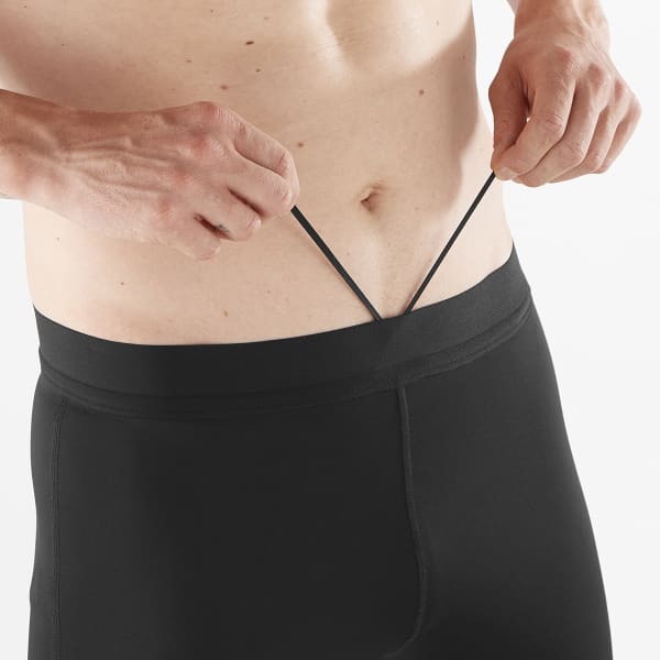 Collant running SALOMON CROSS RUN TIGHT M DEEP BLACK