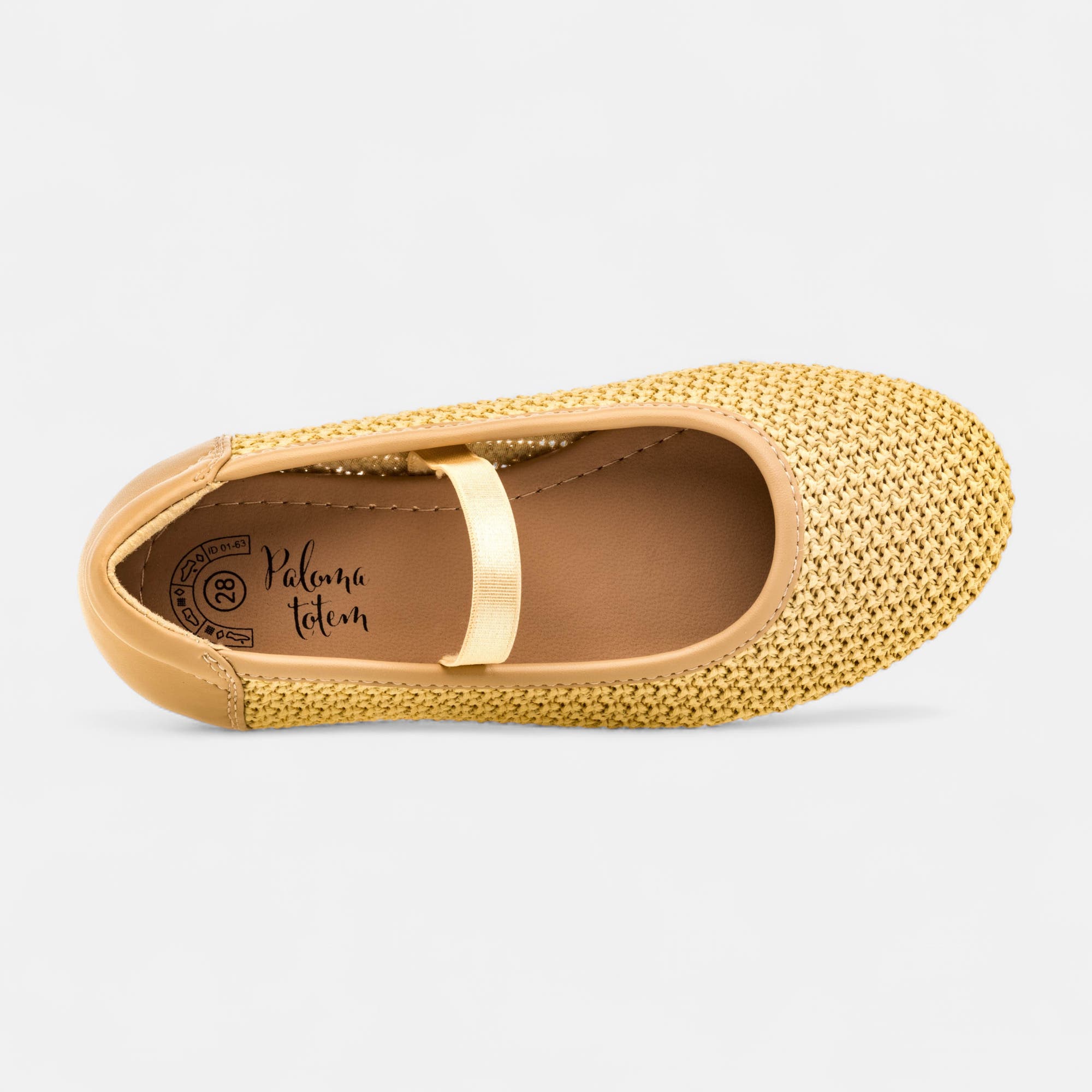 Ballerines Fille beige
