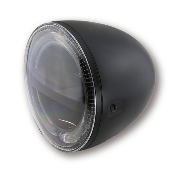 Highsider - Phare Circle - Fixation latérale Noir