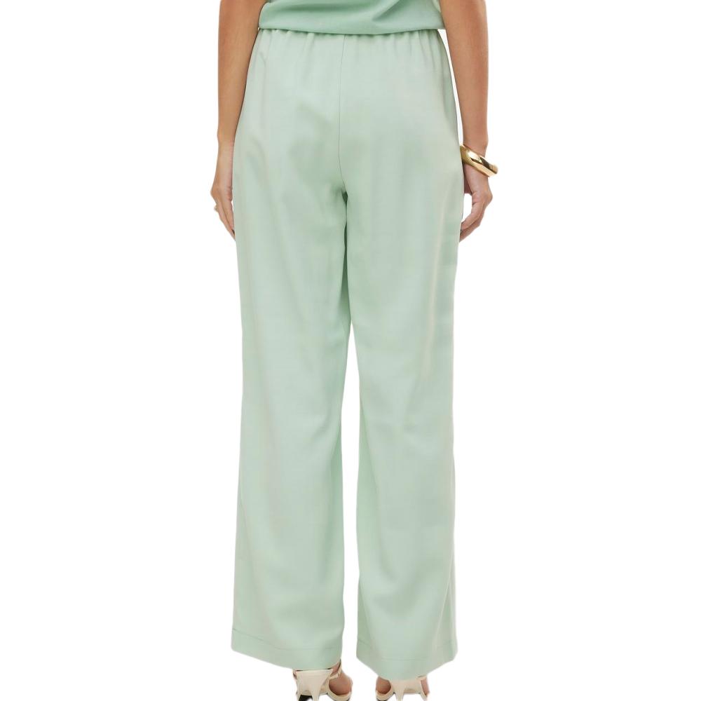 Vero Moda Pantalon Fluide Vert Femme Vero Moda Carmen