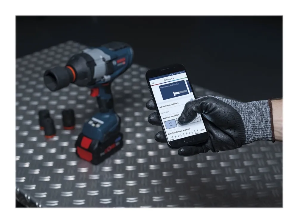 Bosch SLAGNØGLE GDS 18V-1000 C SOLO - SOLO