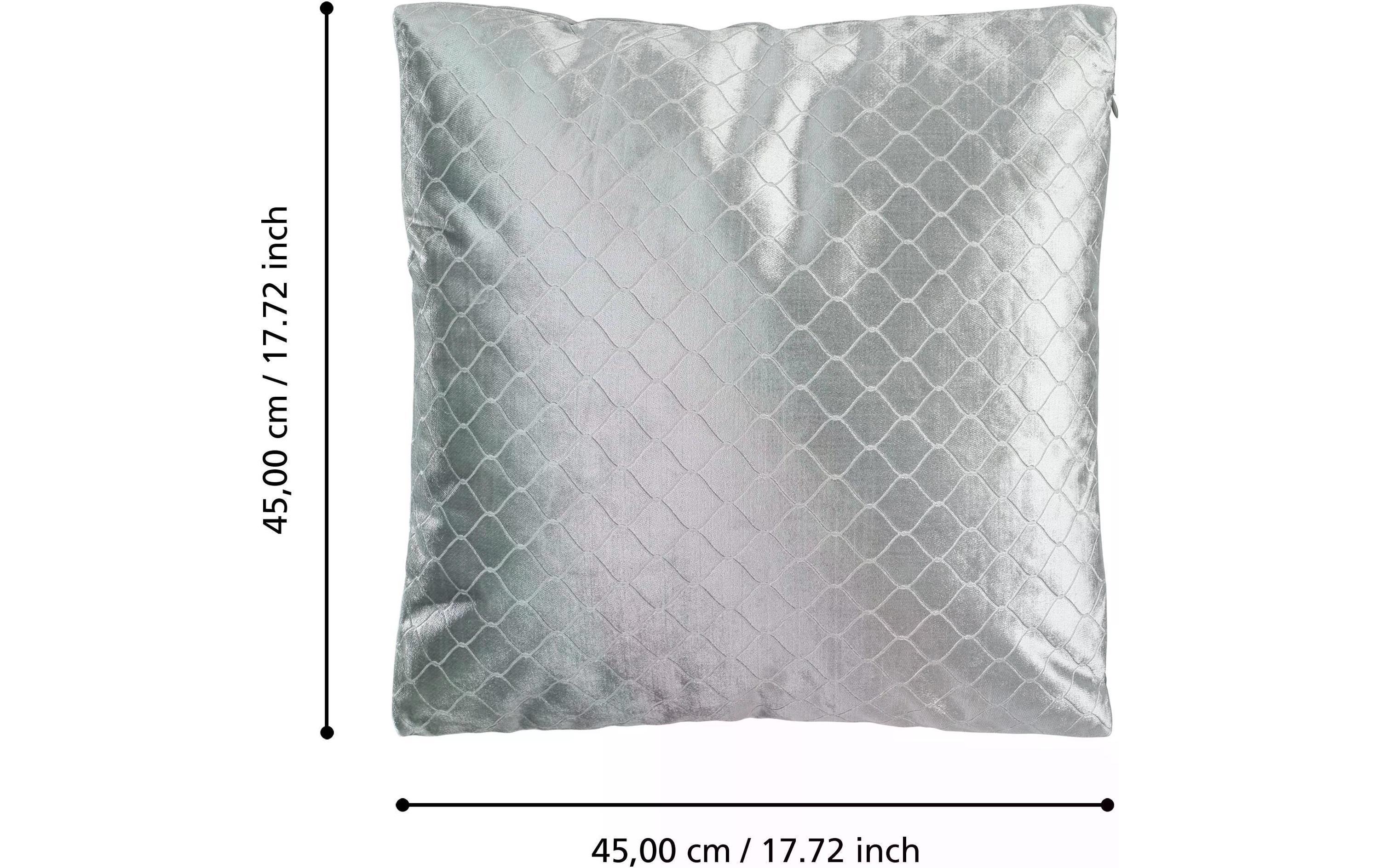 Kissen Singu 45 x 45 cm, SilberSofakissen