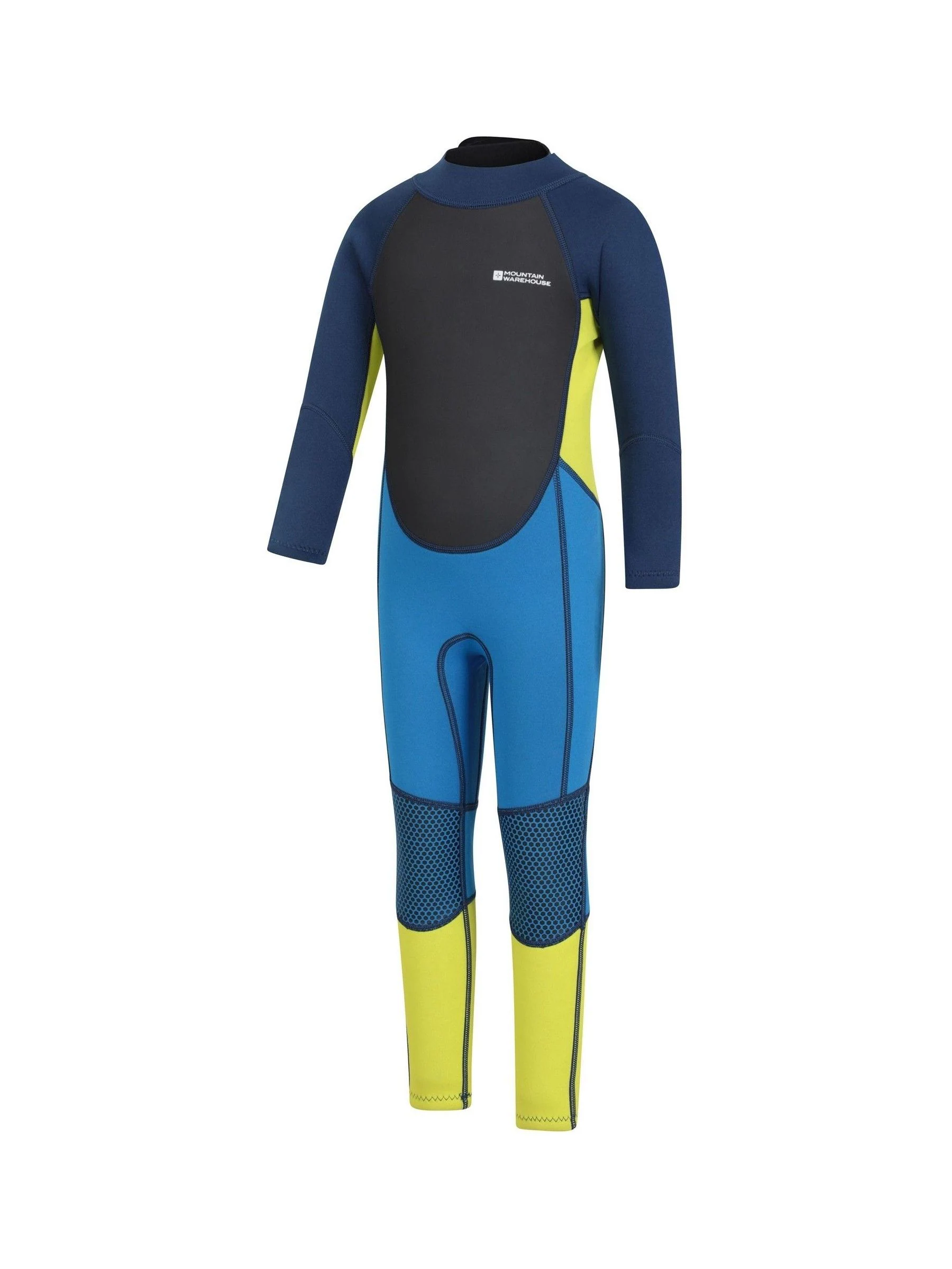 Blauw - Mountain Warehouse - Volledige wetsuit van 2,5 mm neopreen voor kinderen