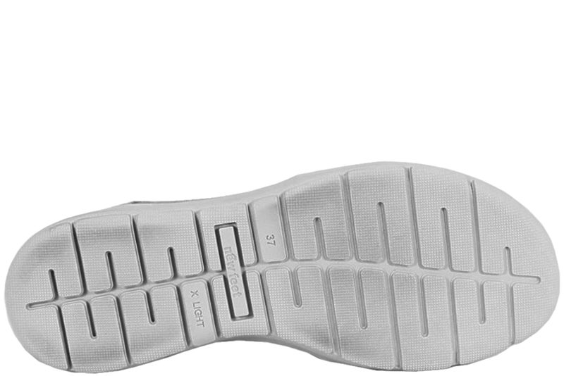 NEW FEET GRØN SKO I PRÆGET NUBUCK