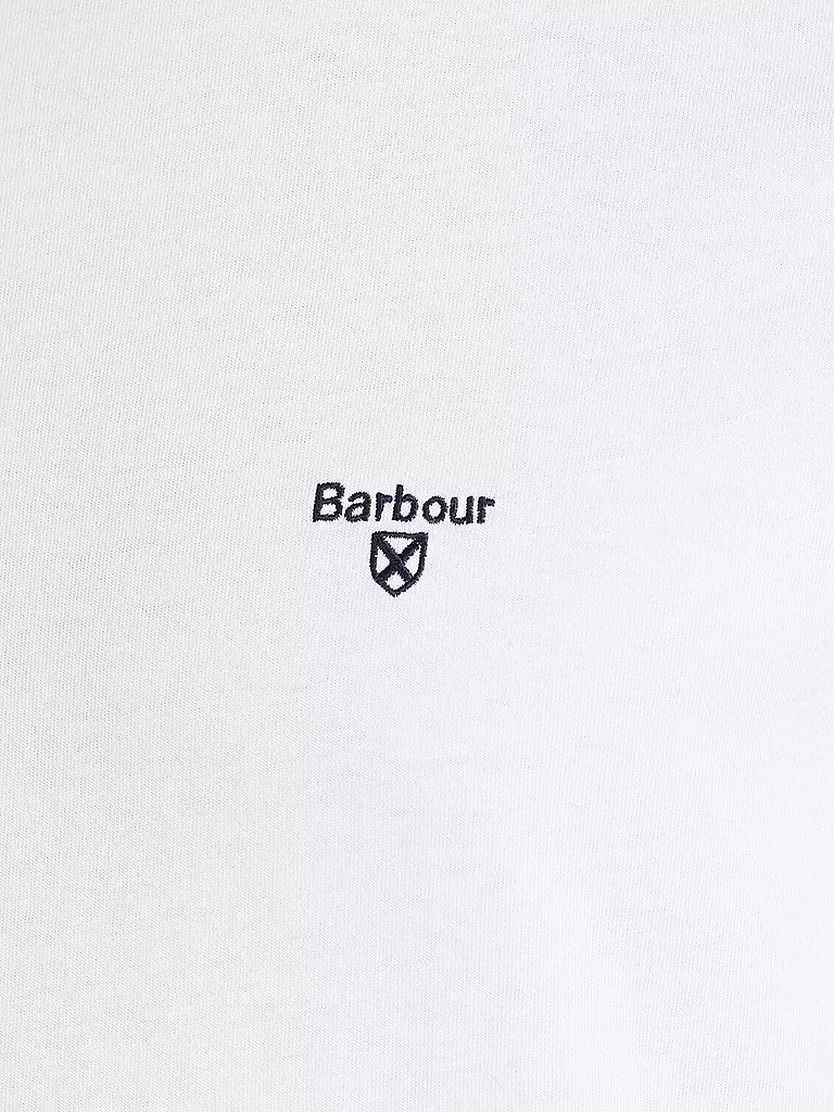 BARBOUR T-Shirt Regular Fit weiss