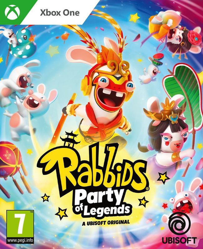 Rabbids - Party of Legends - Xbox One Game - Multiplayer - 50 Minigames
