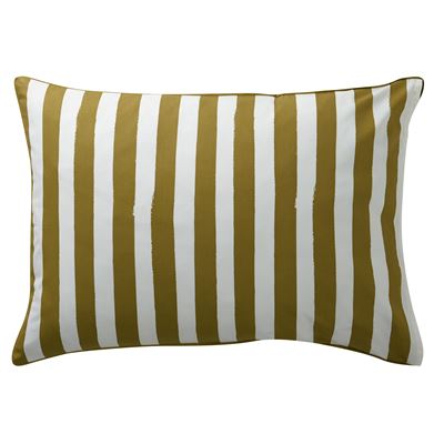 Linge de lit percale motif tulipes et rayures - BECQUET CRÉATION