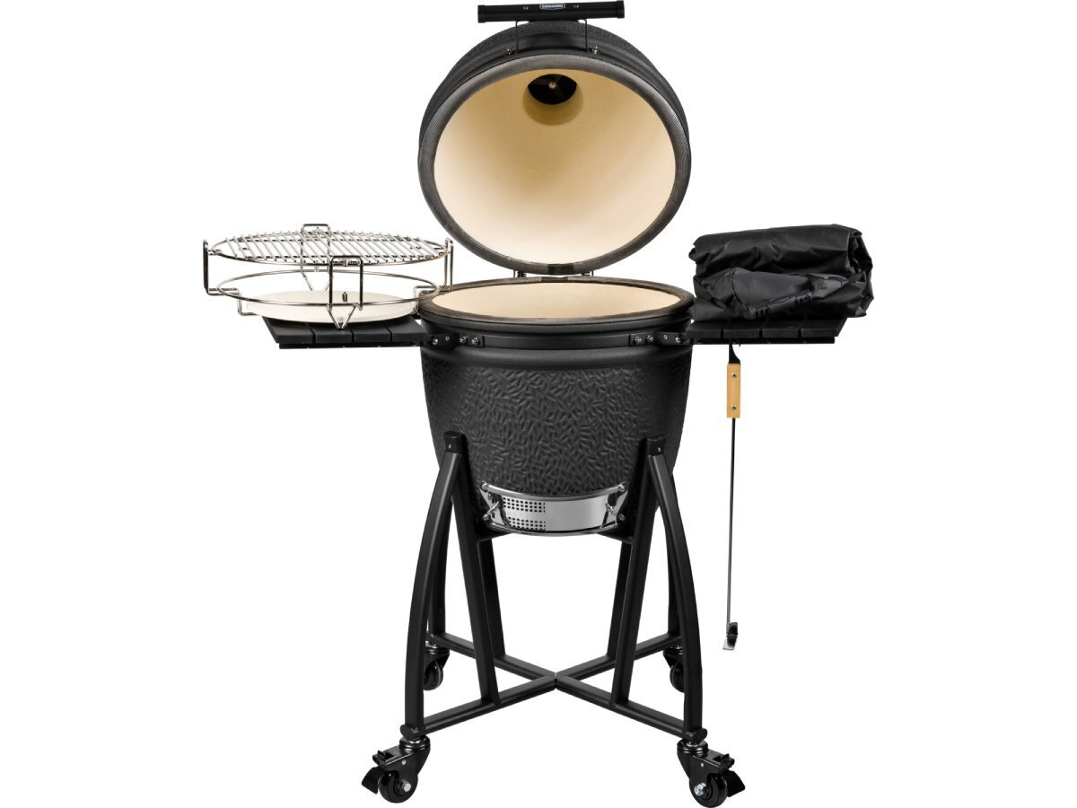 Grill Guru Prime Matt black kamado - Medium
