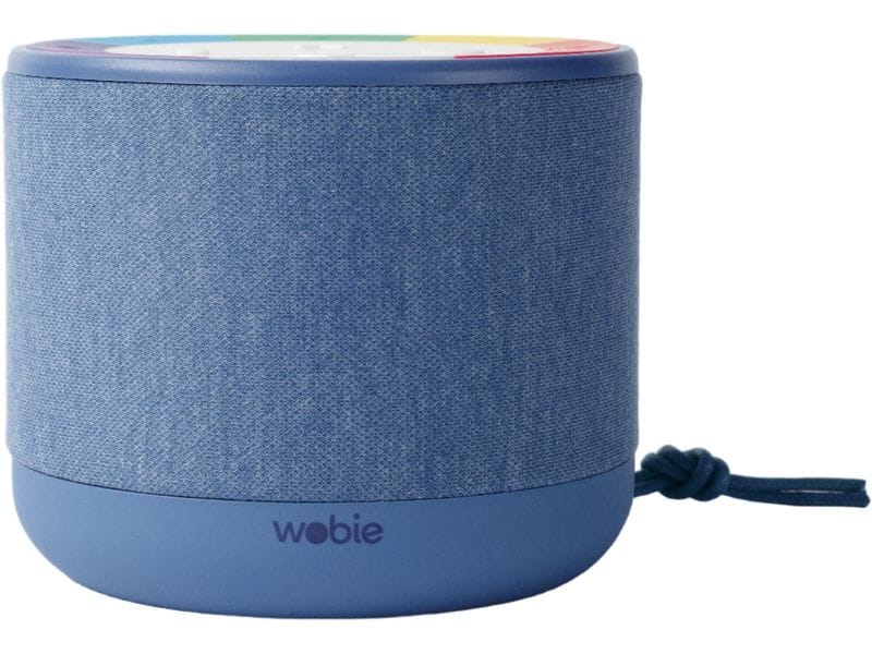 wobie wobie Box: Streaming-Box blau Kabellose Musikbox für Kinder mit Direktzugriff auf Spotify