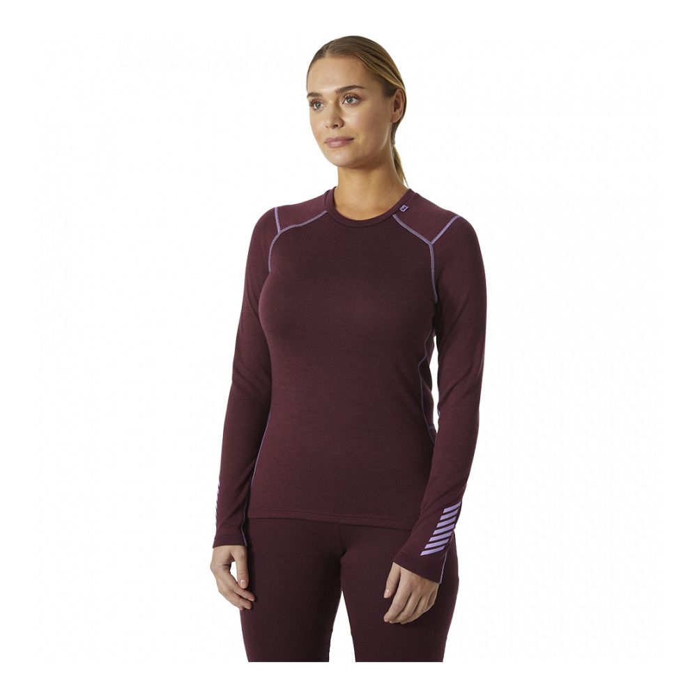 Helly Hansen LIFA MERINO MIDWEIGHT - Sous-couche Femme hickory
