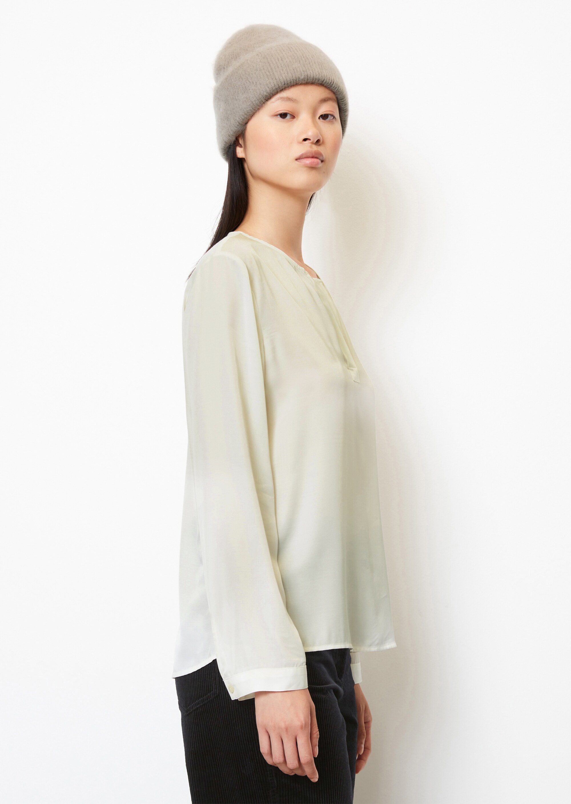 Shirt-Bluse regularaus LENZING™ ECOVERO™