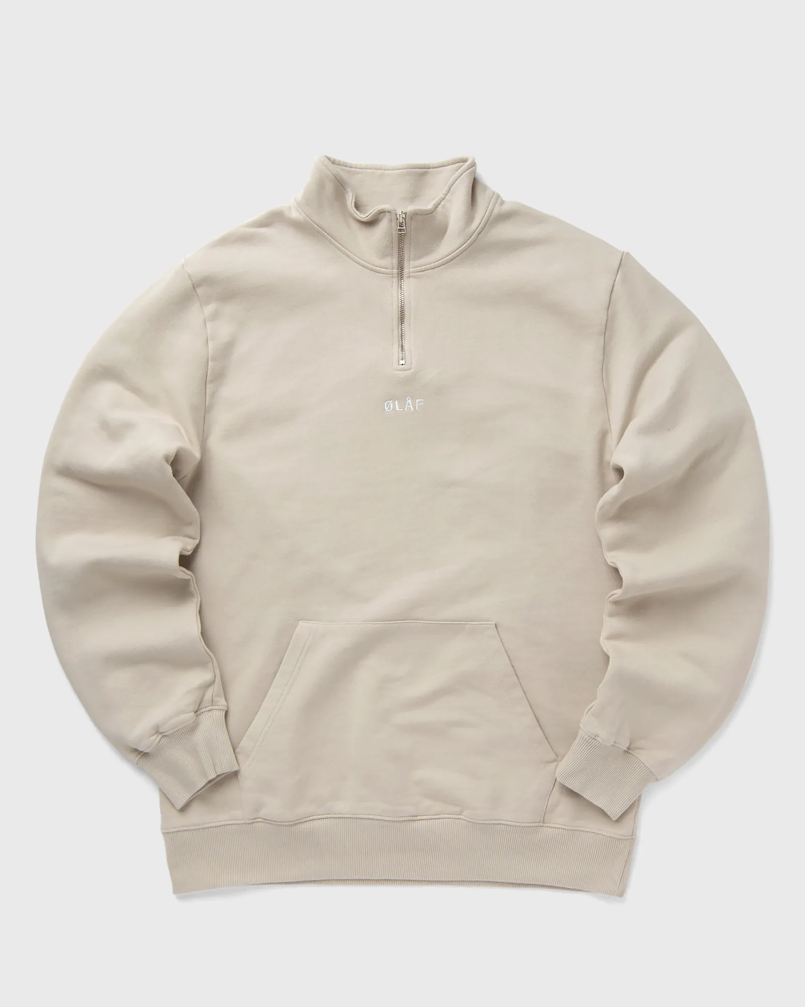 ØLÅF BLOCK ZIP MOCK