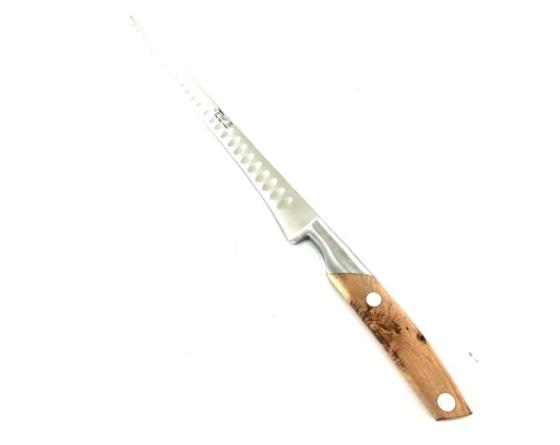 Saumon 30 cm alvéolé - Manche Genévrier Couteaux de cuisine professionnel