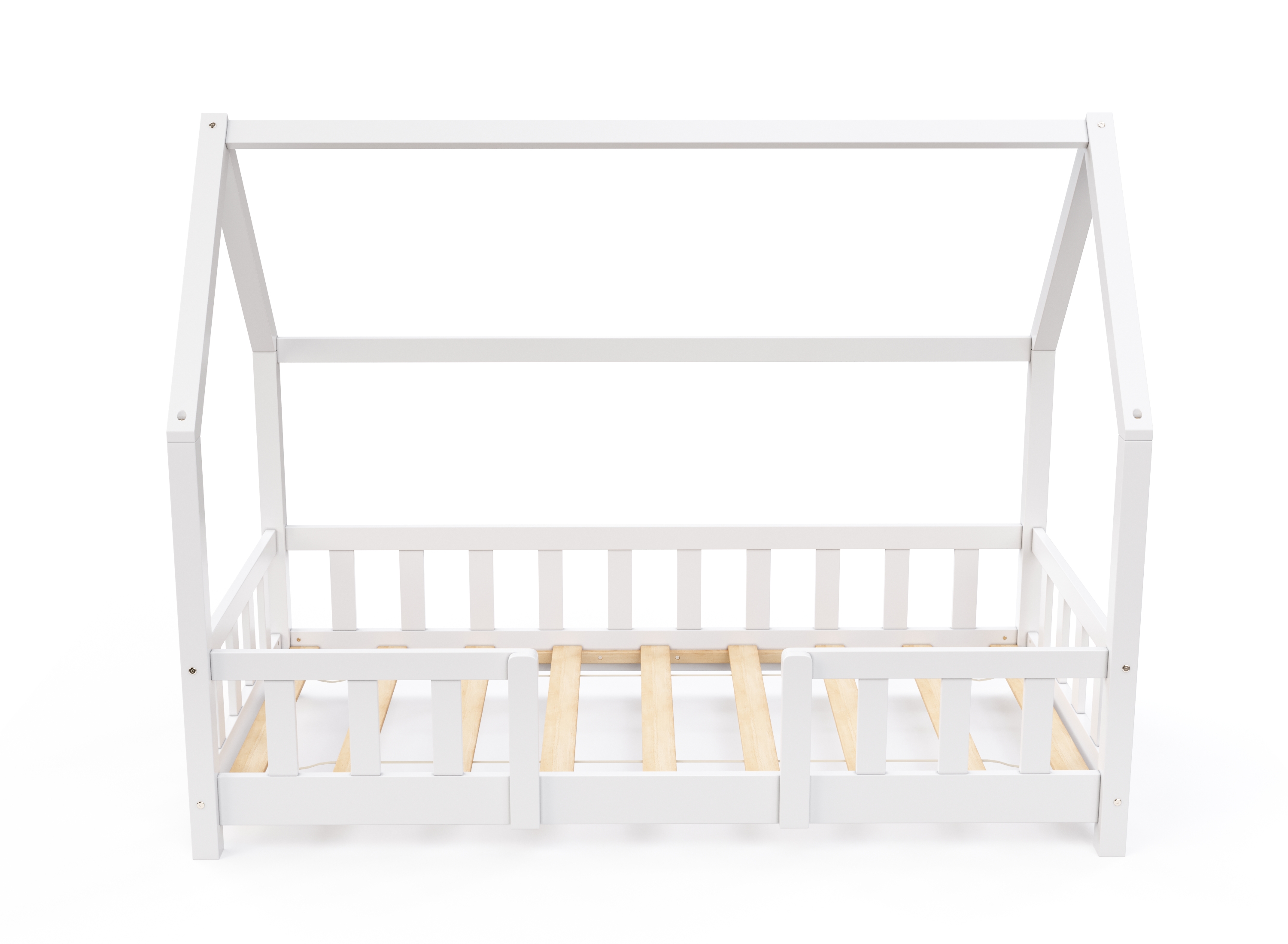 Kinderbett MAISON 70 x 140 cm weiss