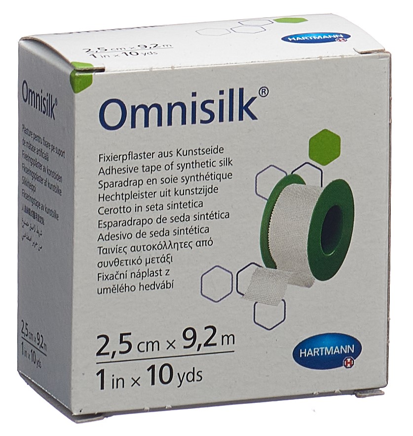 OMNISILK 2.5cmx9.2m 1 Stk<br>1 Stück, 2.5cmx9.2m
