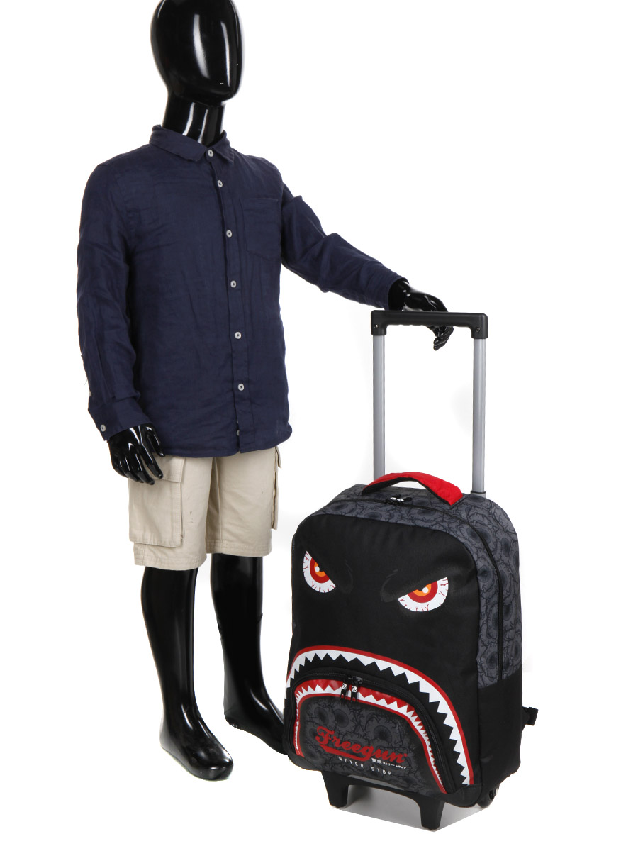 Sac À dos À roulettes Freegun Monster Eyes