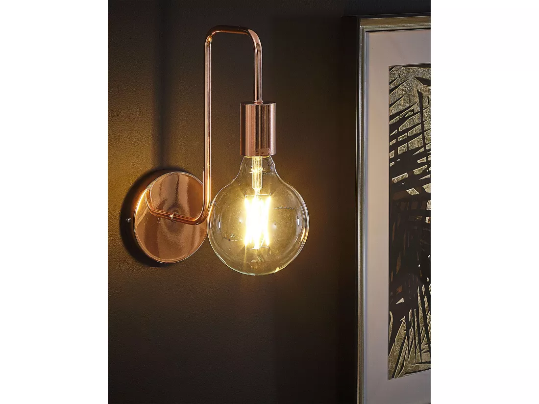 Lampe murale SAVENA Métal Cuivré