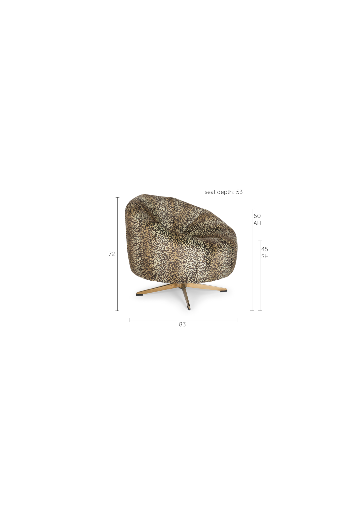Fauteuil Where The Sun Doesn't Shine panter