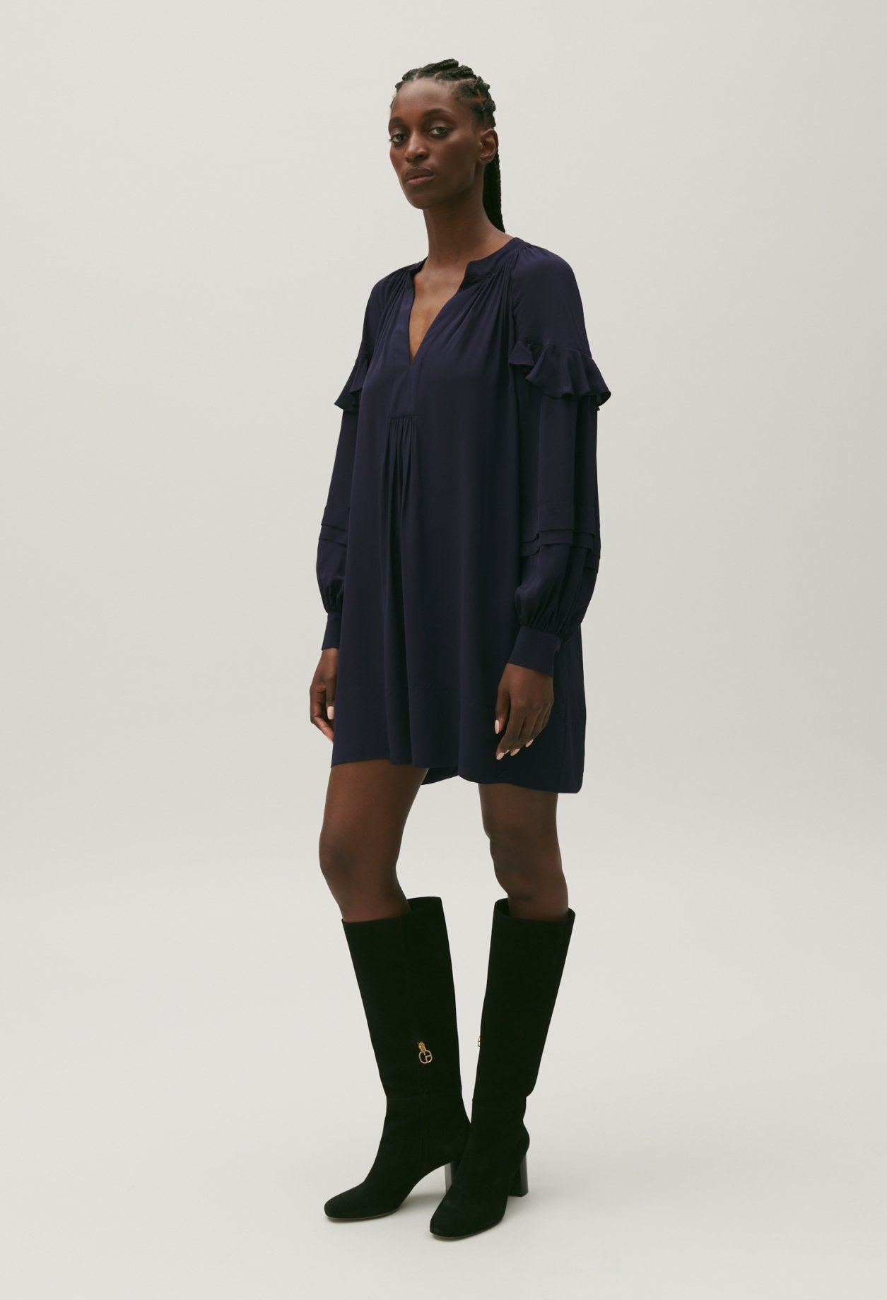 Robe tunique imprimee