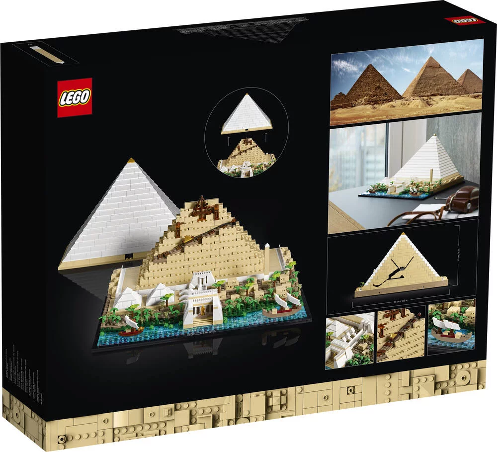LEGO®ARCHITECTURE 21058 LA GRANDE PYRAMIDE DE GIZEH