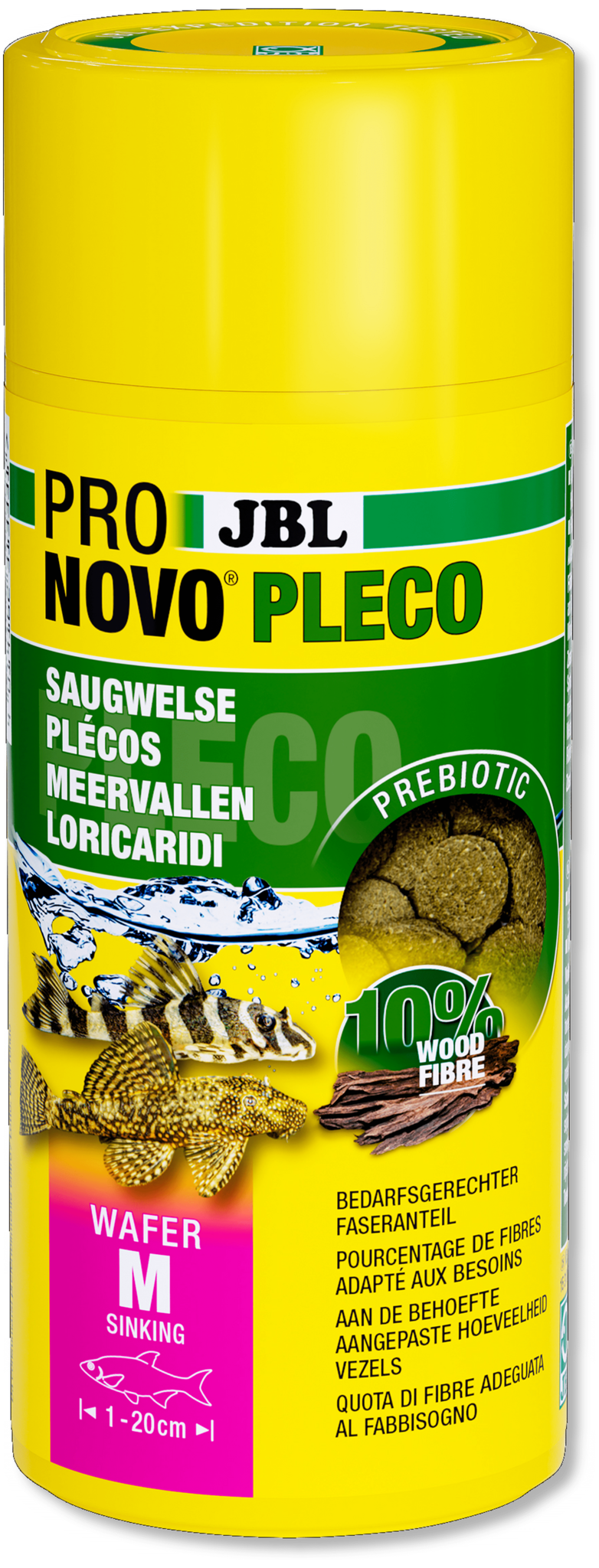 JBL Pronovo Pleco Wafer M 250ml | Zinkende voedertabletten
