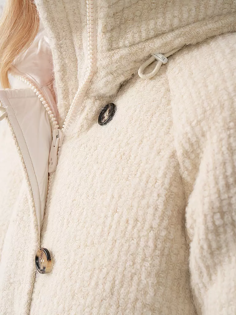 PEUTEREY Daunenjacke TAMBOC BOUCLE creme