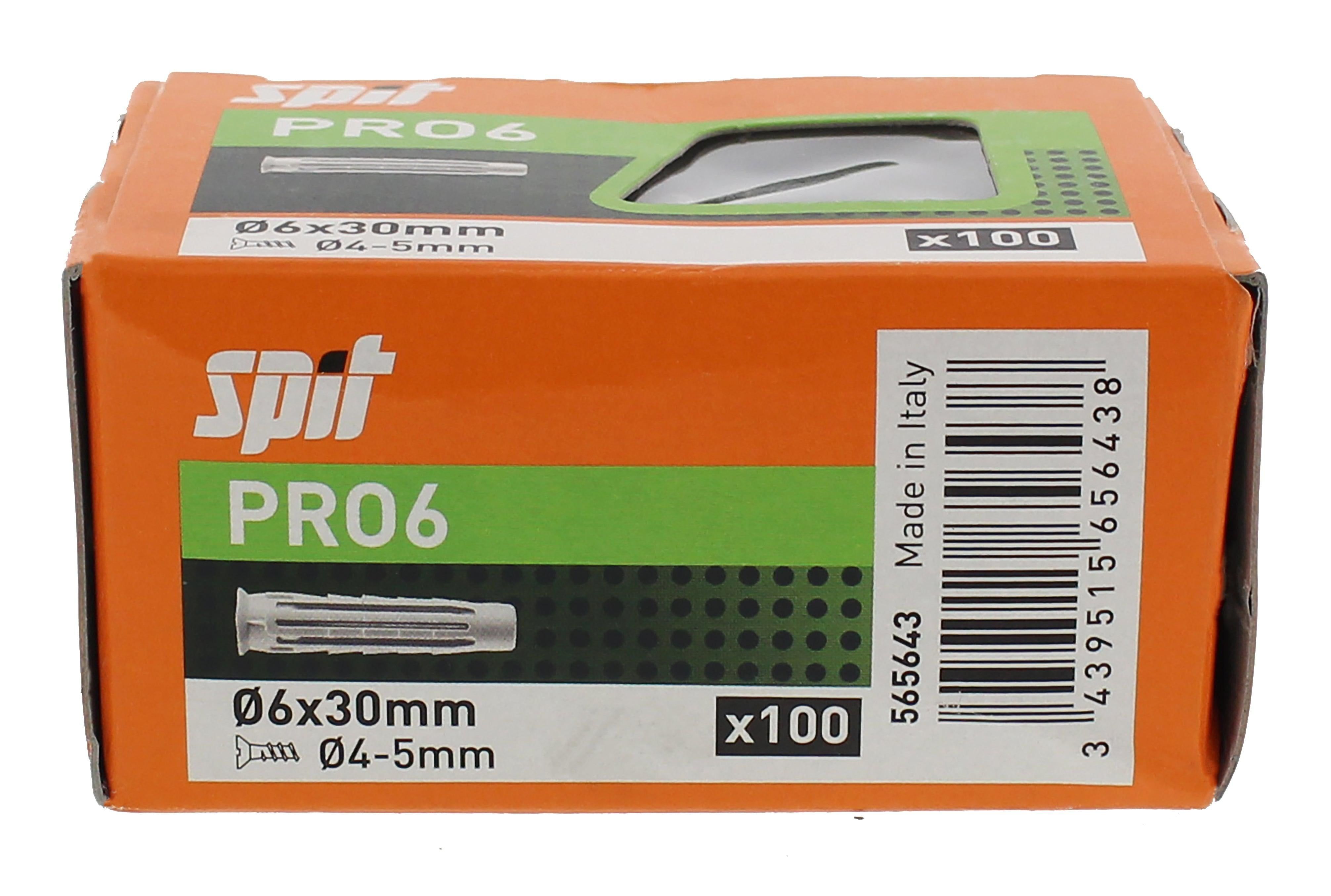 Spit Pro6 universele Plug 6x30 - 565643