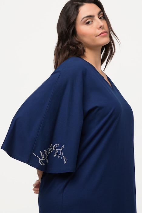 Bigshirts, 2er-Pack, Muscheln, Tunika-Ausschnitt, 3/4-Arm