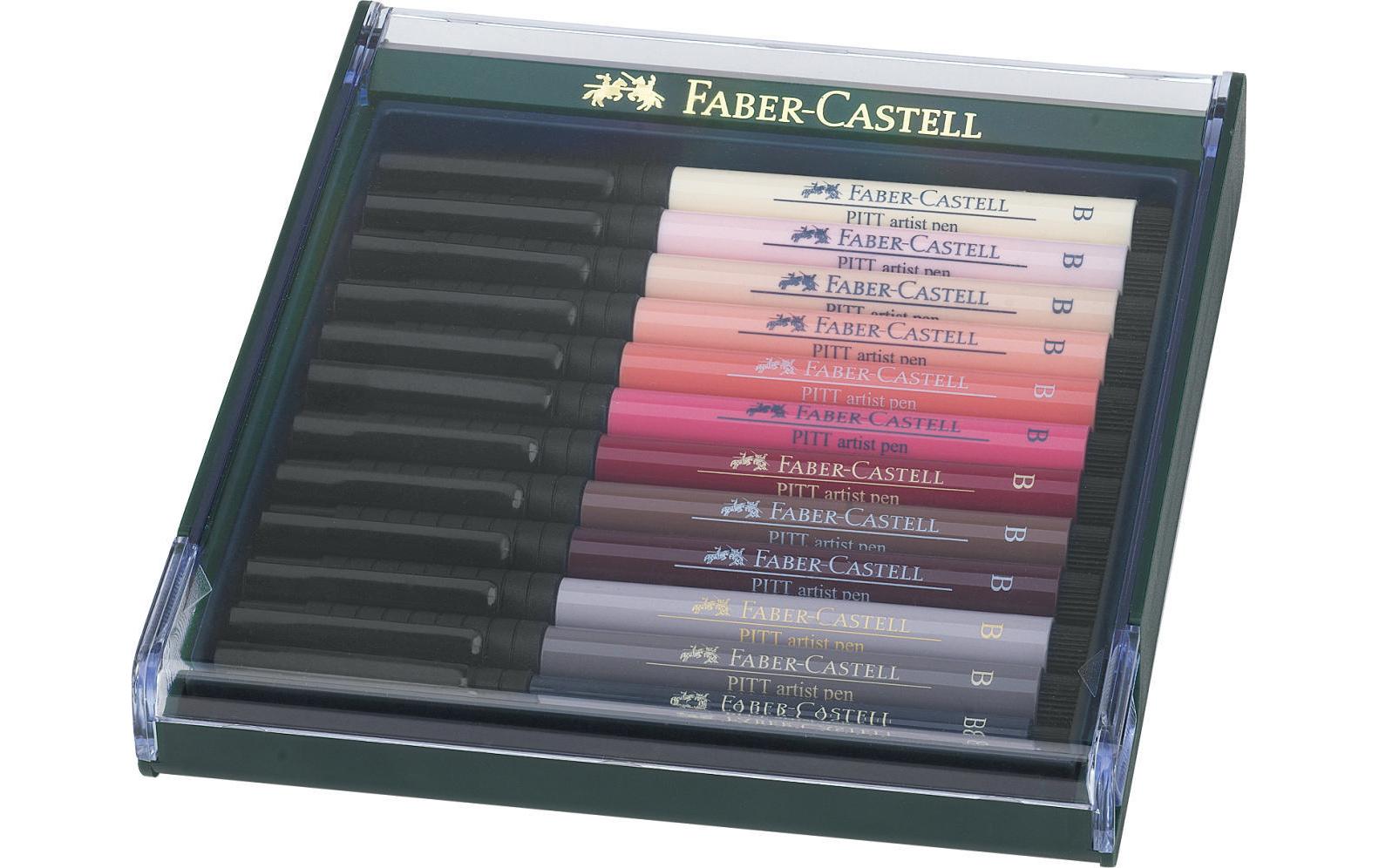 Tuschestift Pitt Artist 12er SetPen Brush Set