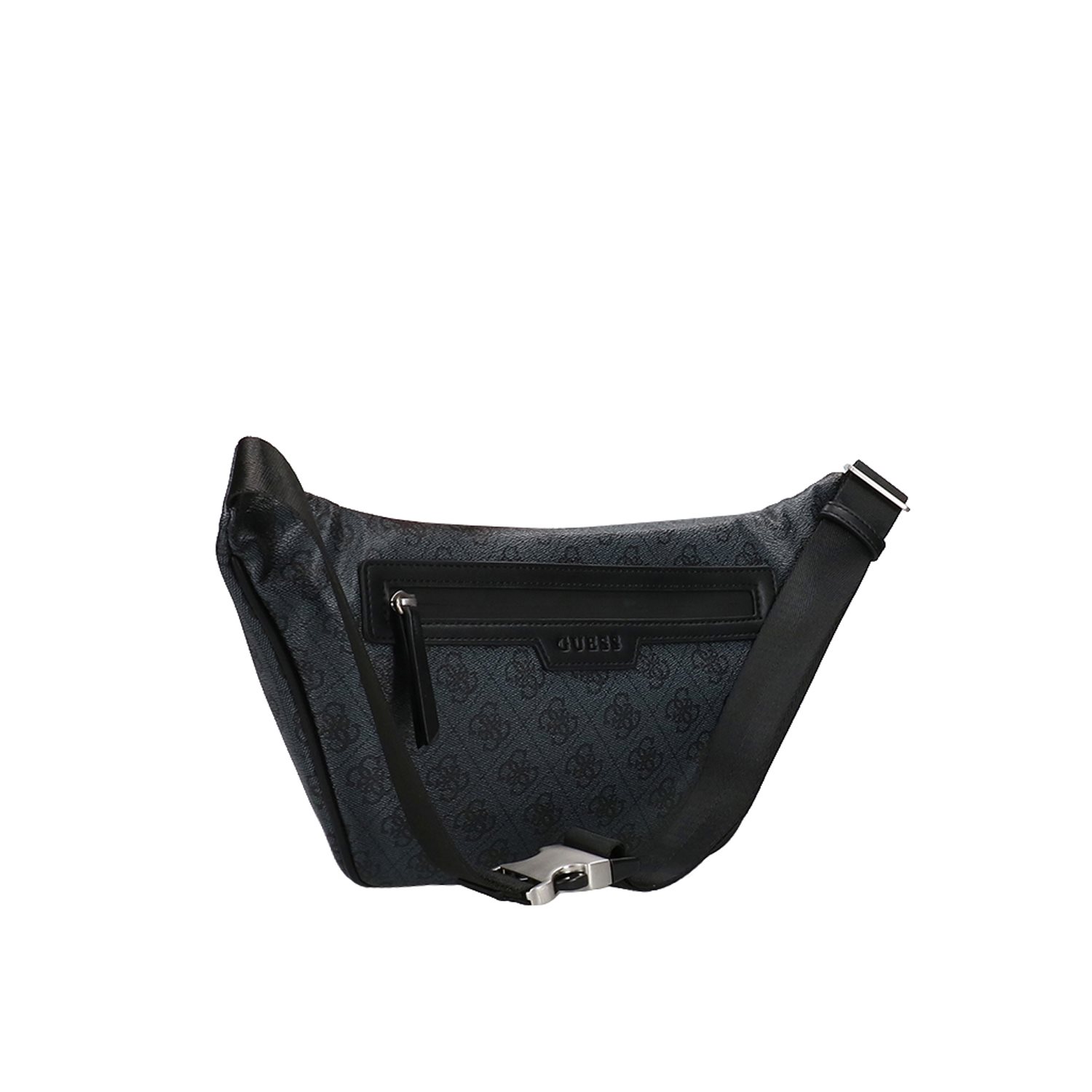 Guess Milano Maxi Bumbag W Frt Pcket black