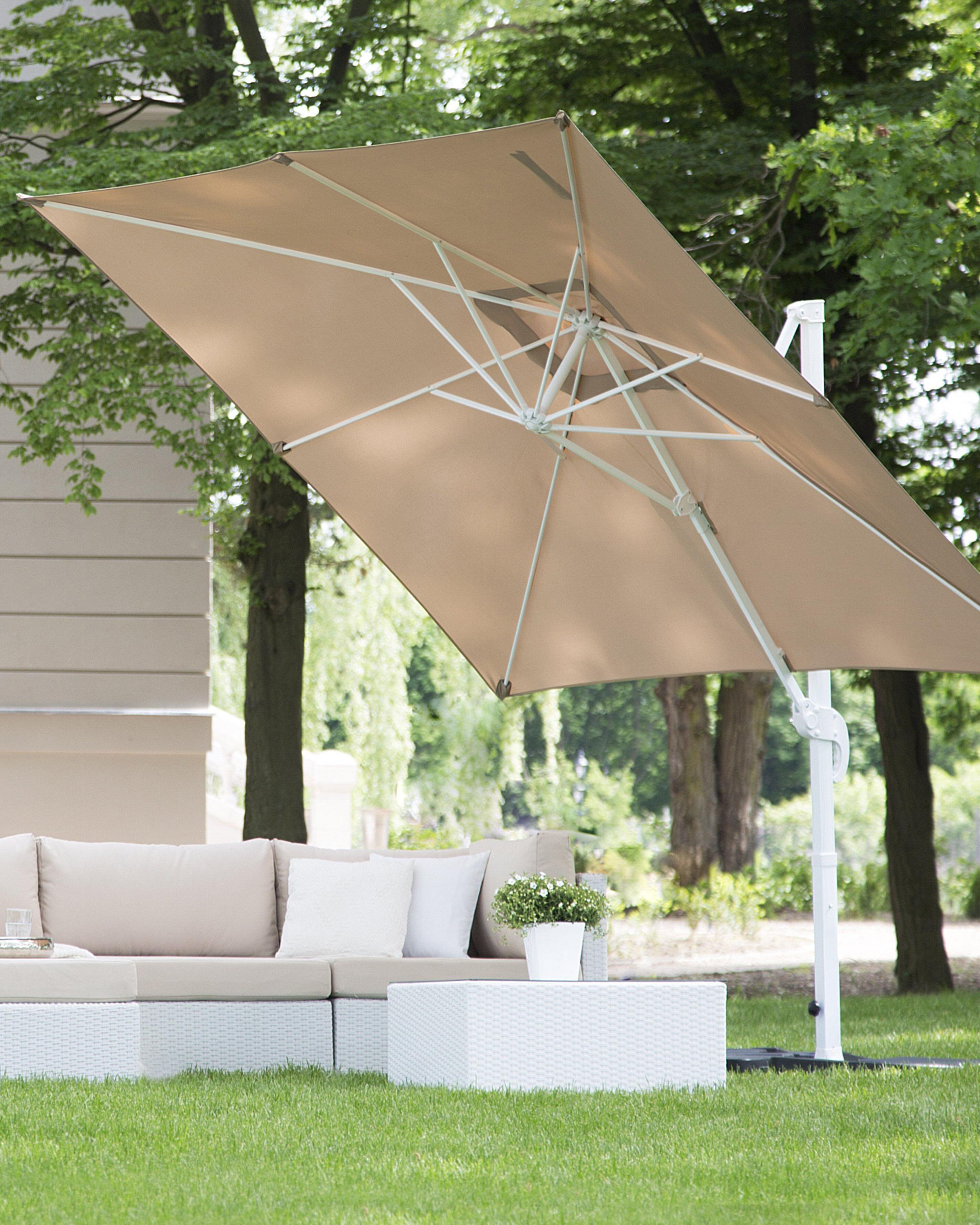 Zweefparasol 250 cm MONZA Zandbeige