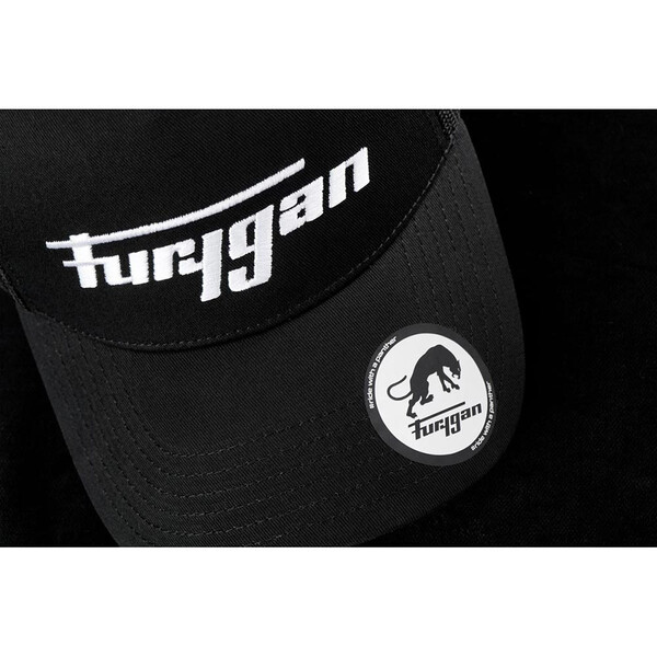 Furygan - Casquette trucker Fury Noir / Blanc