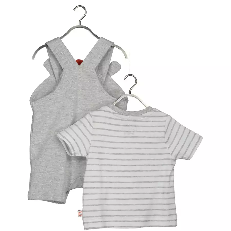 BLUE SEVEN Baby 2er-Set Shirt + Latzhose
