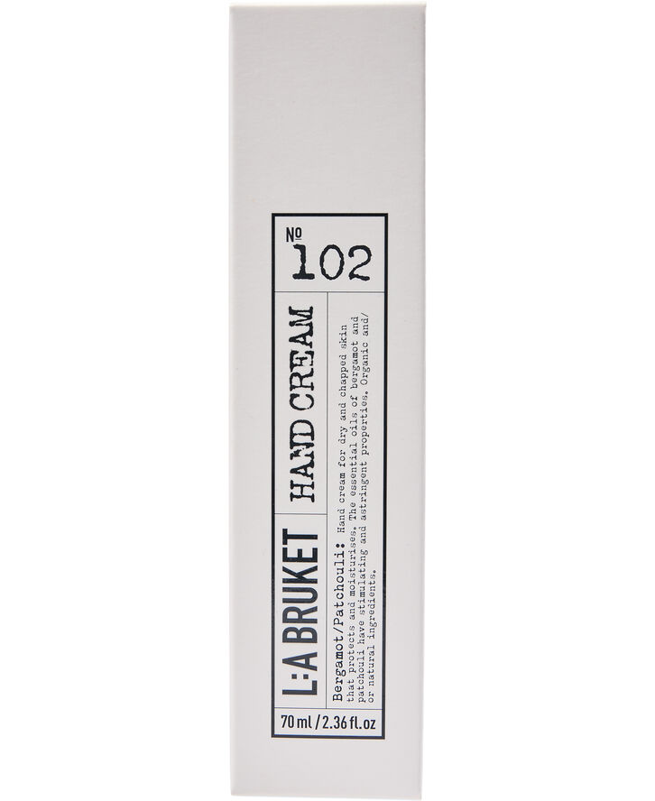 L:a Bruket 102 Handcrème Bergamott/Patchouli 70 ml CosN