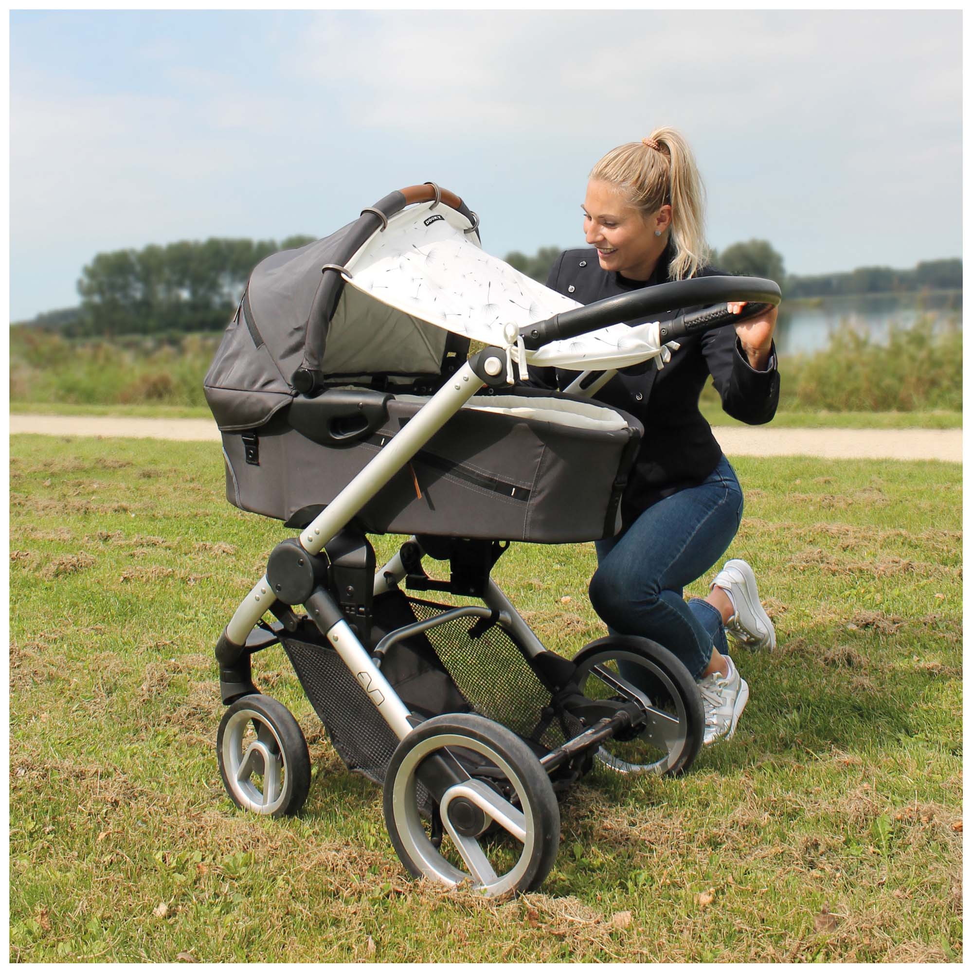 Dooky cover zonnescherm Paardenbloem