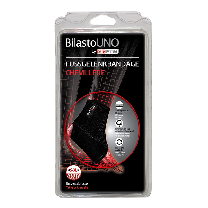 BILASTO Uno Fussgelenkbandage<br>1 Stück, S-XL, mit Velcro