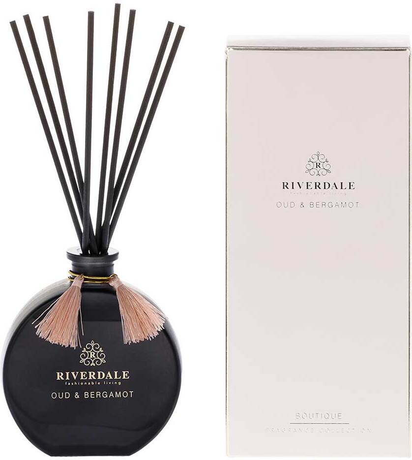 Riverdale geurstokjes Boutique oud & bergamot 90 ml