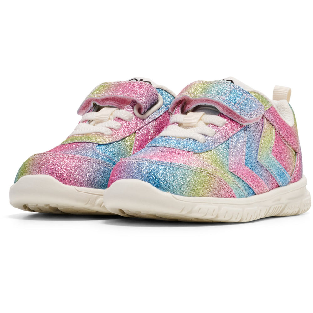 Køb Hummel White/Multicolor Crosslite Glitter Infant Sneakers