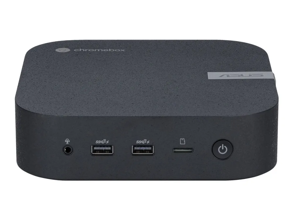 ASUS Chromebox 5 SC002UN - Mini PC 1 x Celeron 7305 - RAM 4 GB - SSD 128 GB - NVMe - UHD Graphics - Gigabit Ethernet, 2.5 Gigabit Ethernet, Bluetooth 5.2, IEEE 802.11ax (Wi-Fi 6E) - Chrome OS - skærm: ingen - økosort