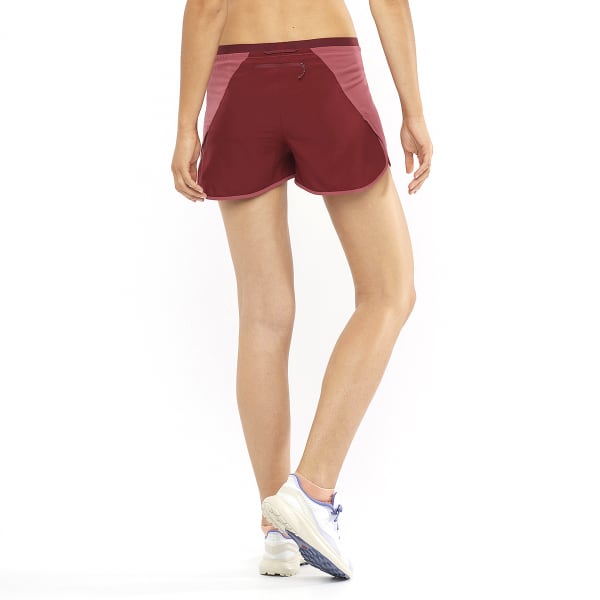 Short trail SALOMON CROSS 3'' SHORT W EARTH RED/CABERNET