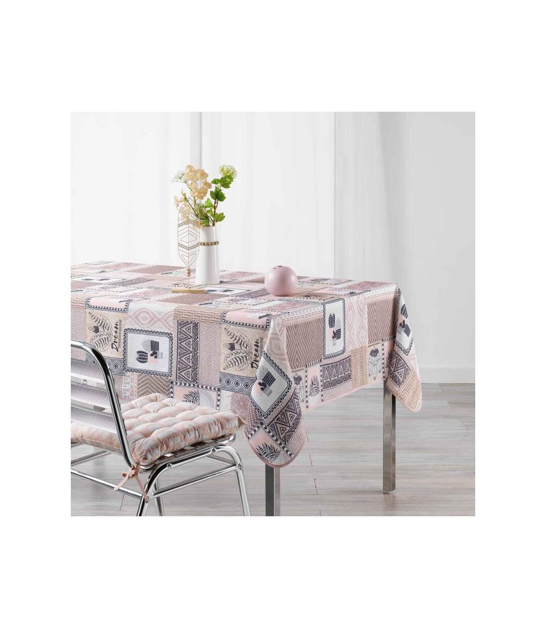 Nappe Rectangulaire Carlota 150x240cm Rose