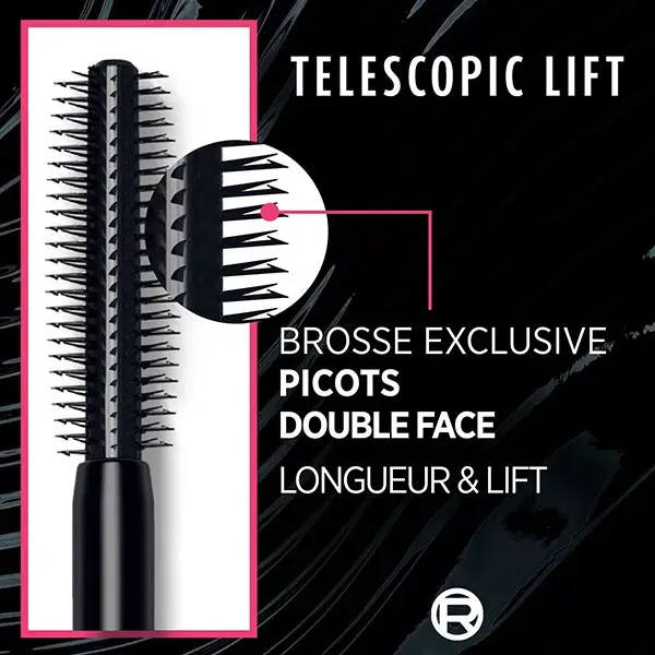 Máscara para cílios Telescopic Lift da L'Oréal Paris, 9,9 ml