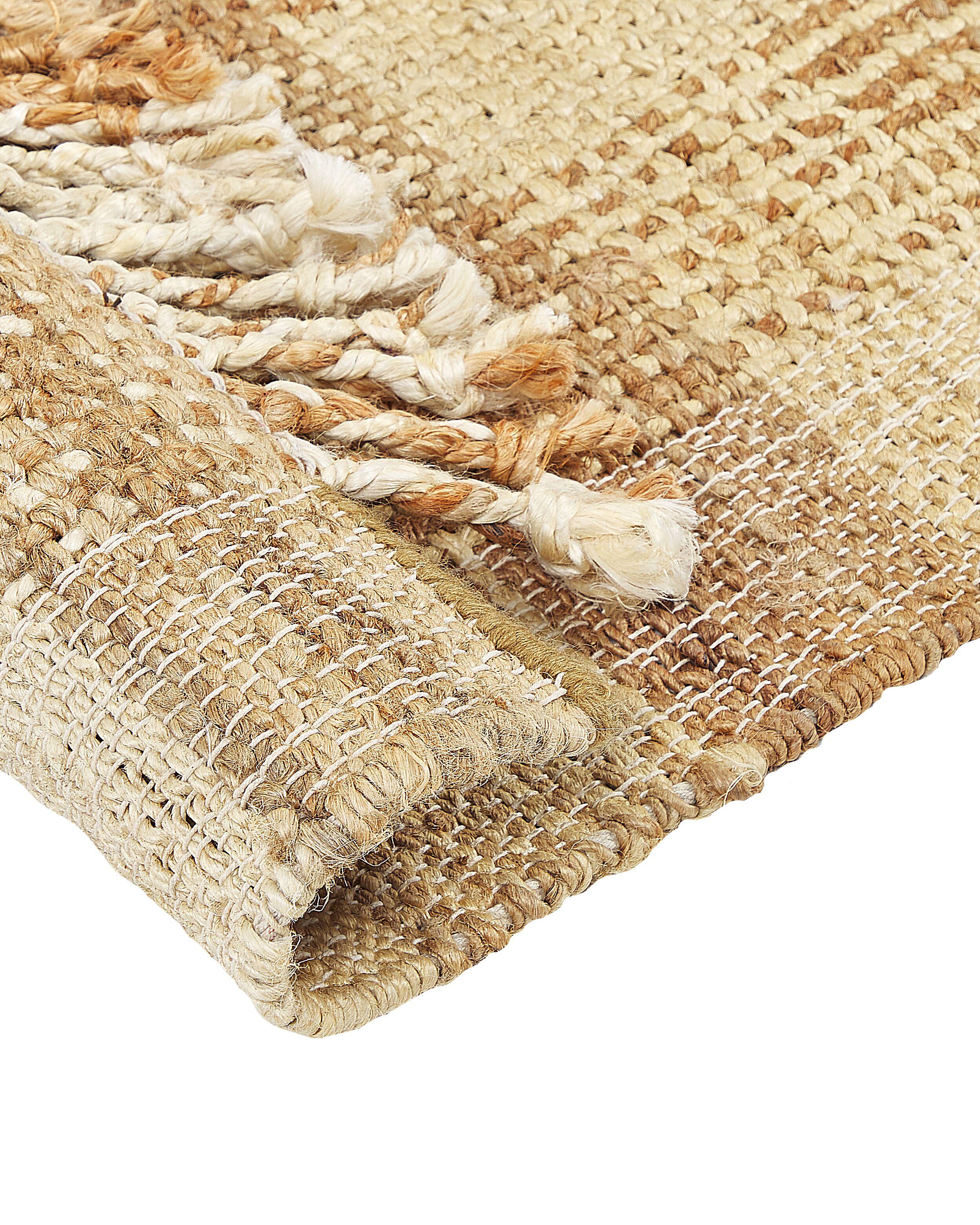 Vloerkleed BERISSA Beige 160 x 230 cm Jute