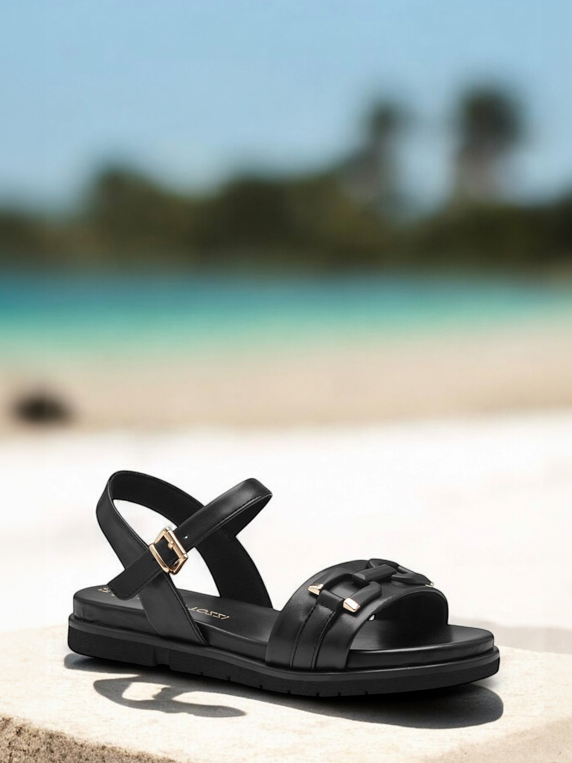 Marco Tozzi Glow Sandal Sort