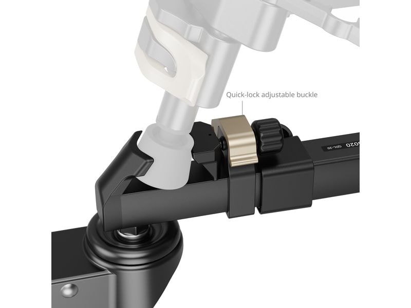 Smallrig Tripod Dolly Quick-Lock Heavy-Duty-Stativwagen mit Quick-Lock-Mechanismus